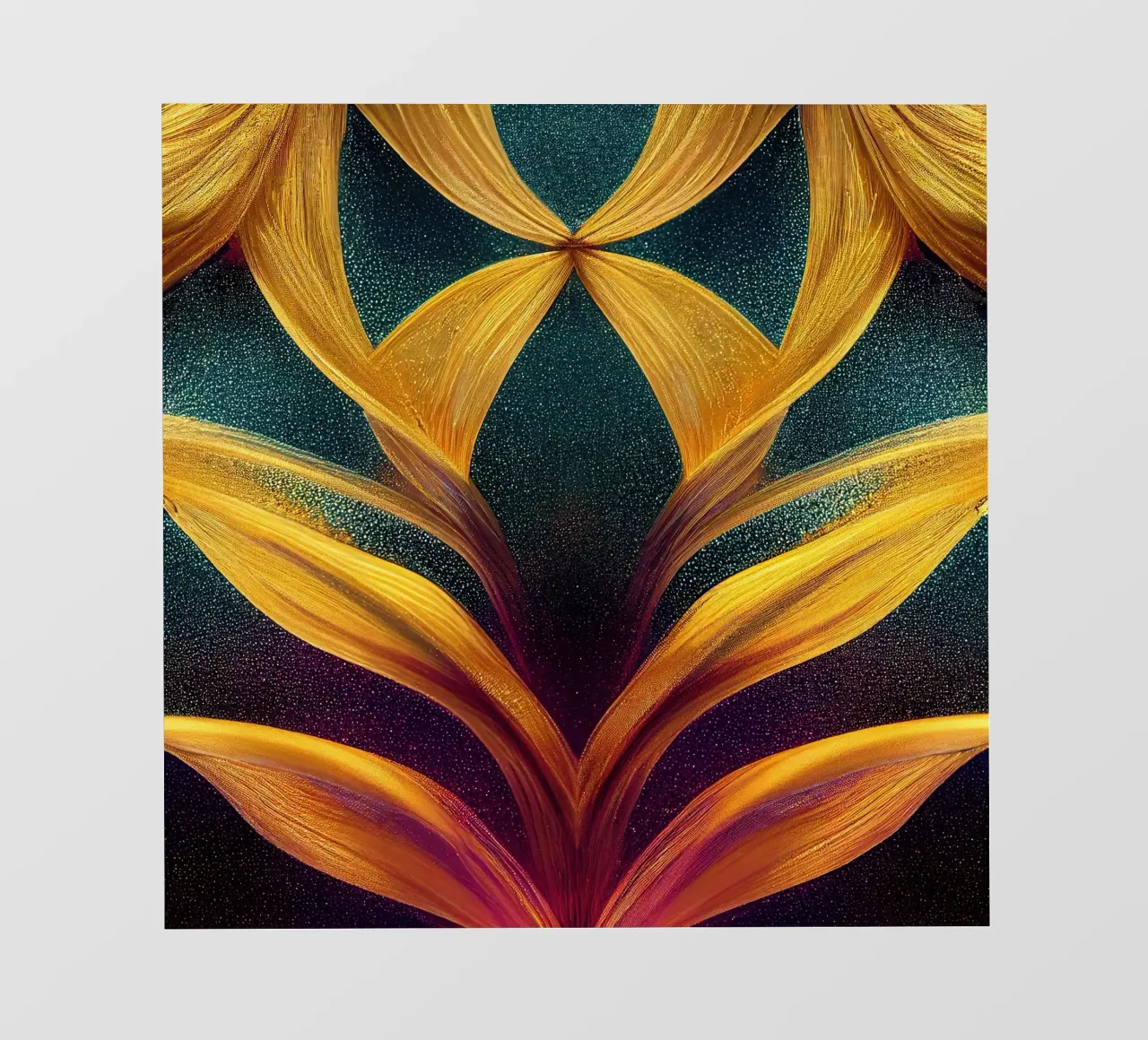 Macro Star Glory Flower telo in pvc da Bold Blooms