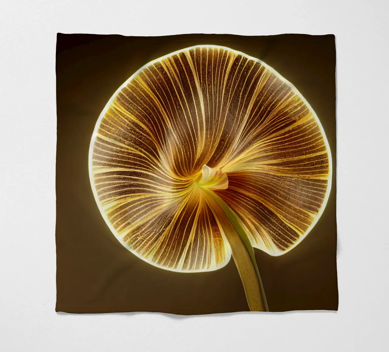 Macro fiore di stramonio coperta in pile da Bold Blooms