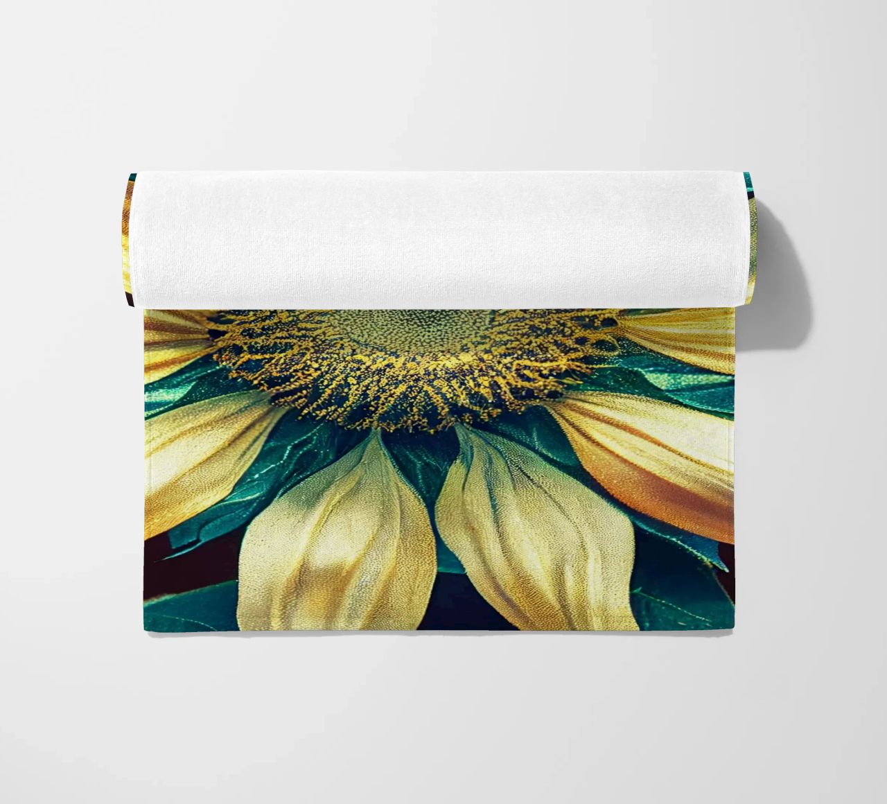 Girasole macro telo mare da Bold Blooms