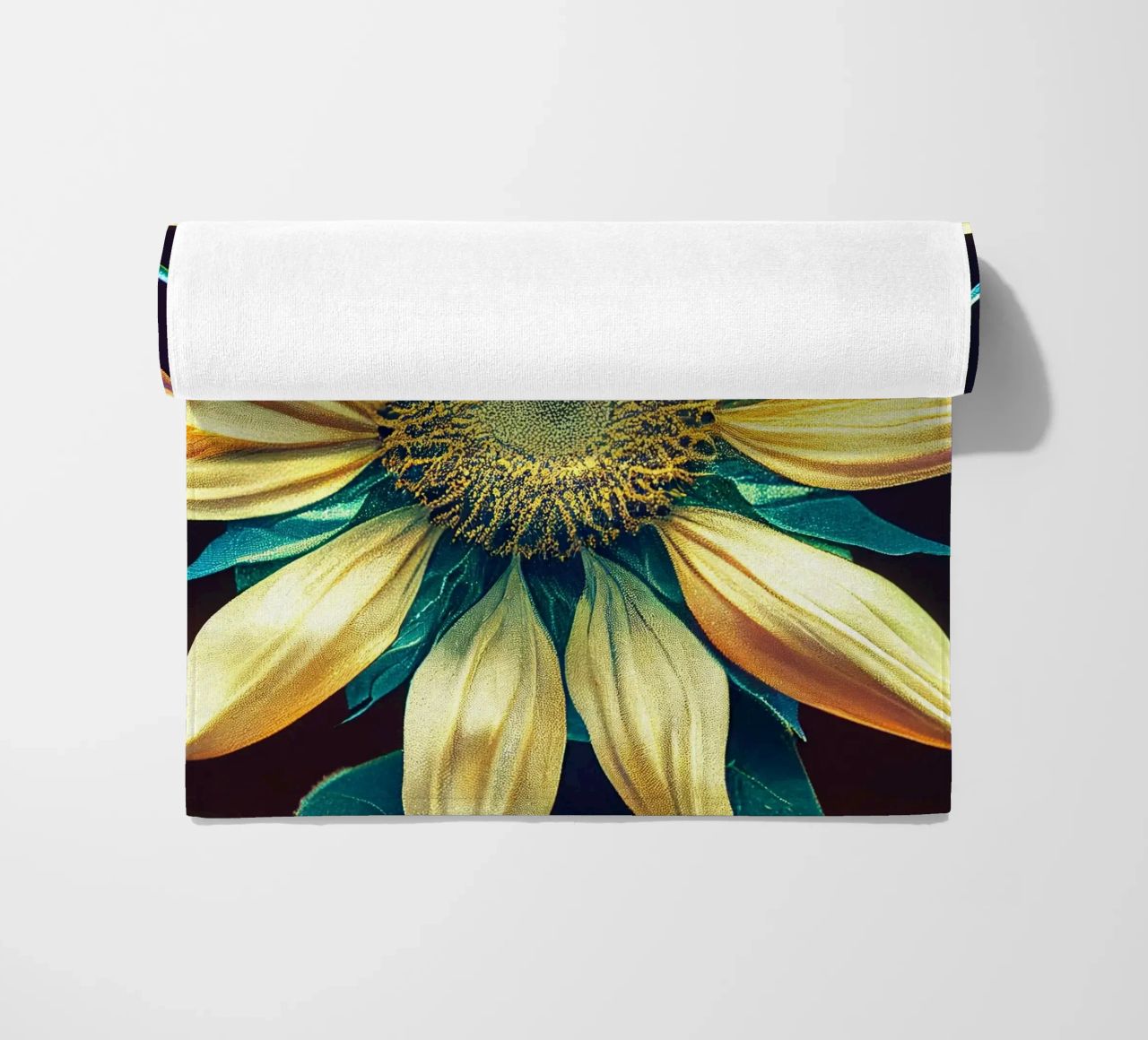 Girasole macro telo mare da Bold Blooms