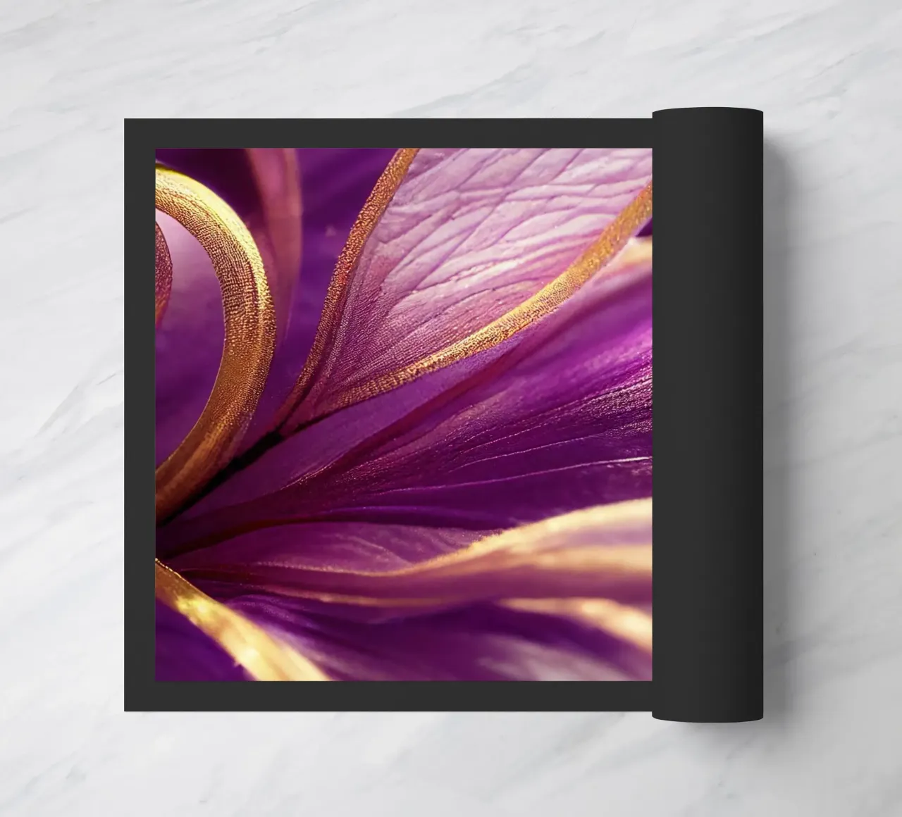 Macro Fiore di violetta zerbino da Bold Blooms