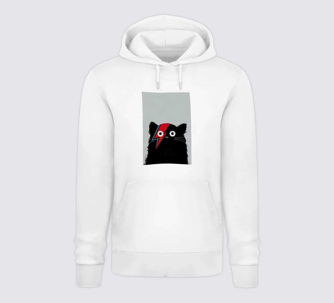 Cat Hero felpa con cappuccio da Doozal