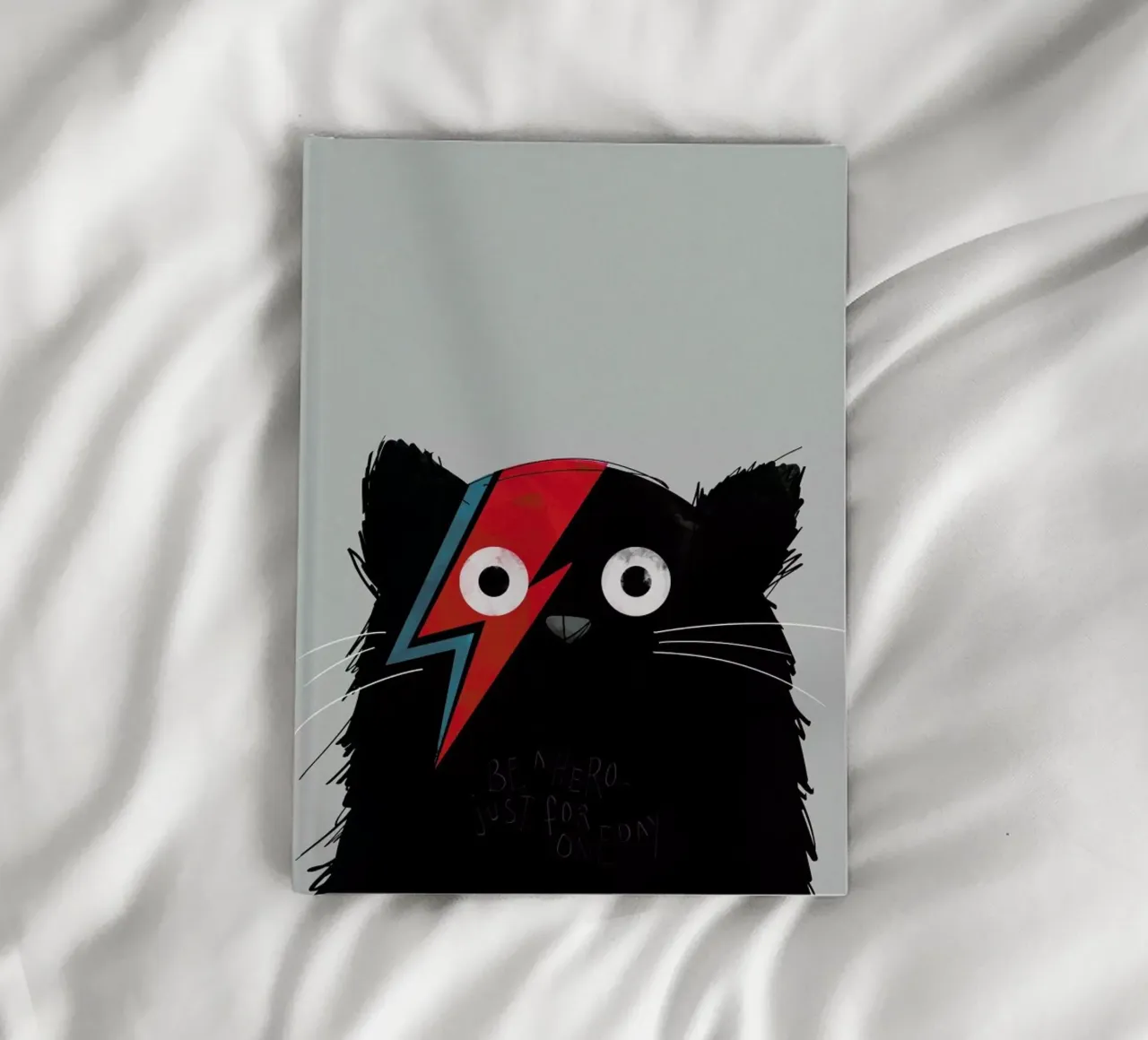 Cat Hero notebook by Doozal