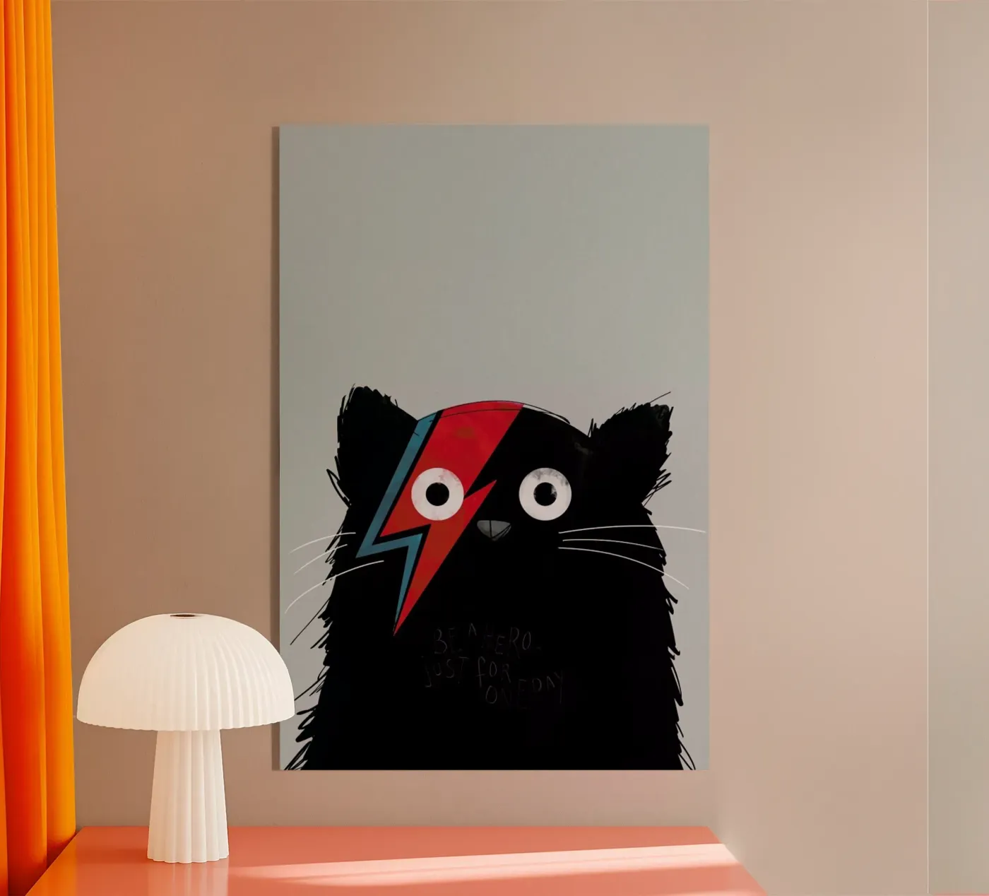Cat Hero plexiglass da Doozal