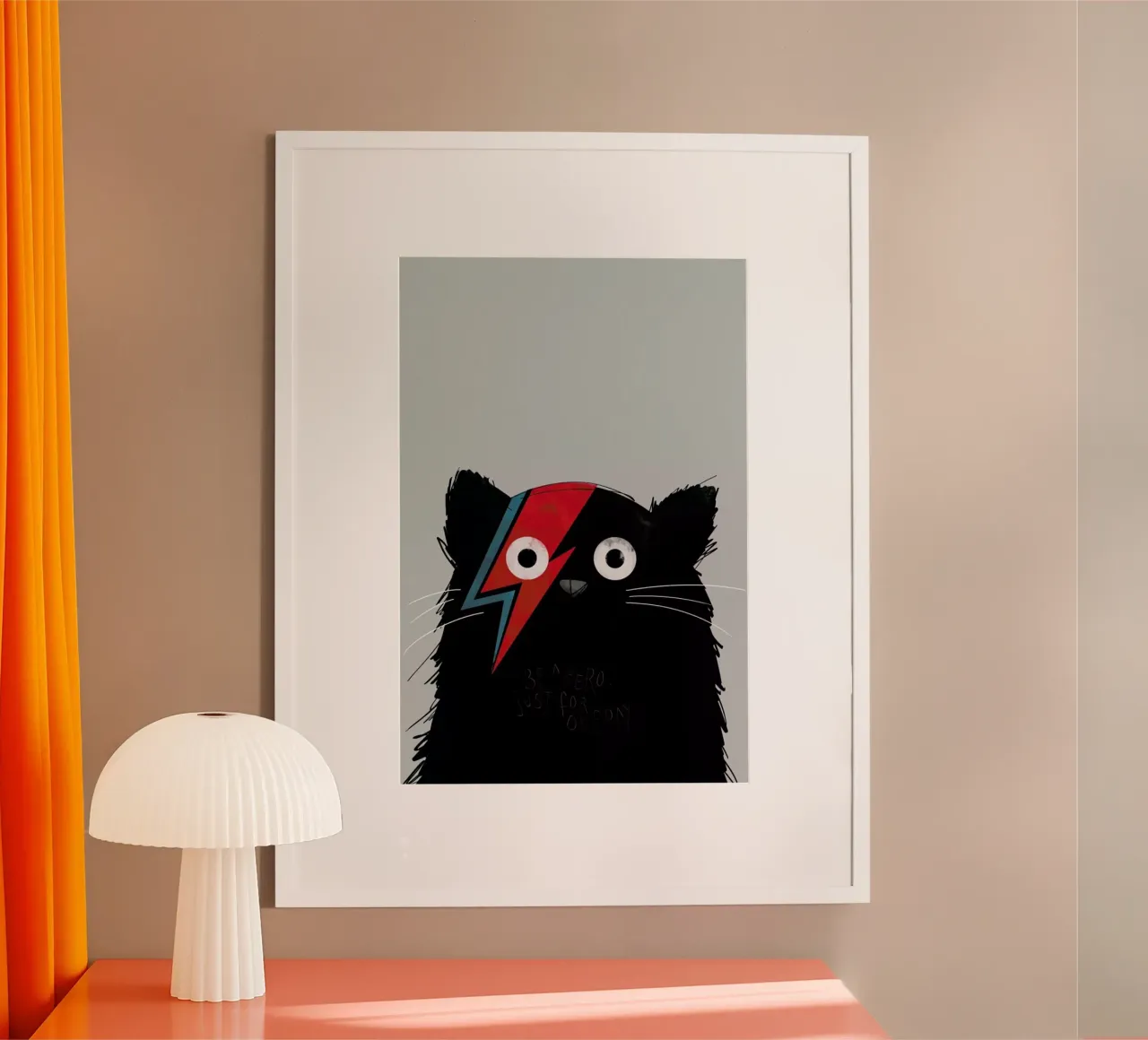 Cat Hero poster da Doozal