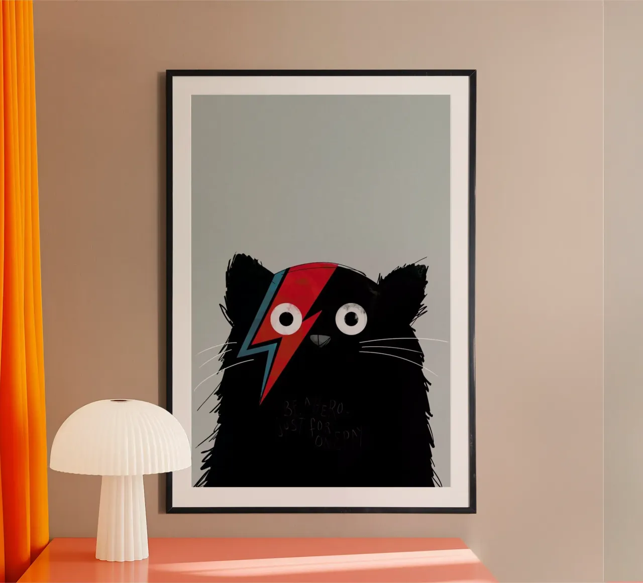 Cat Hero carta hahnemühle da Doozal