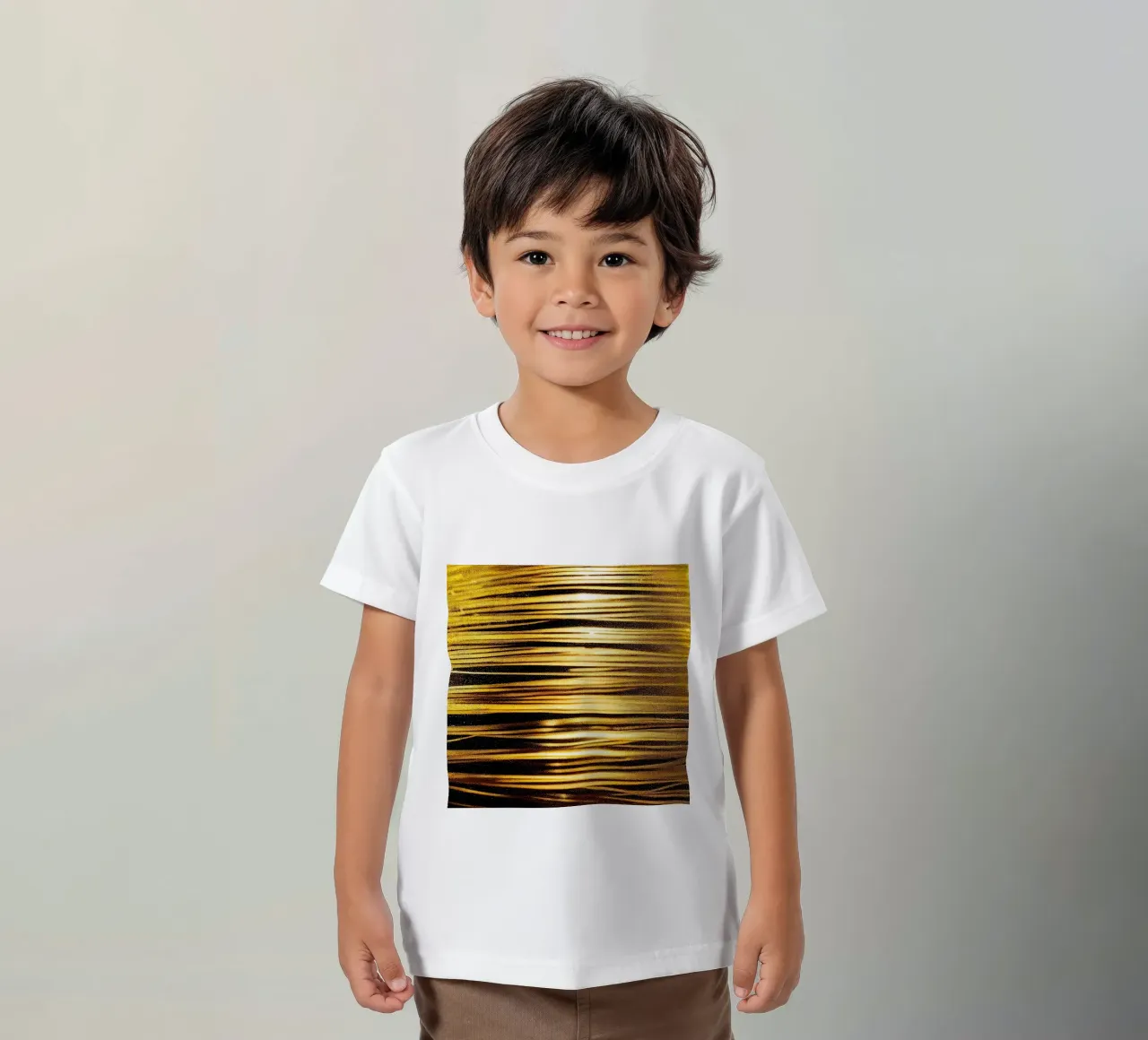 Macro Conciatori Fiore di Cassia t-shirt bambini da Bold Blooms