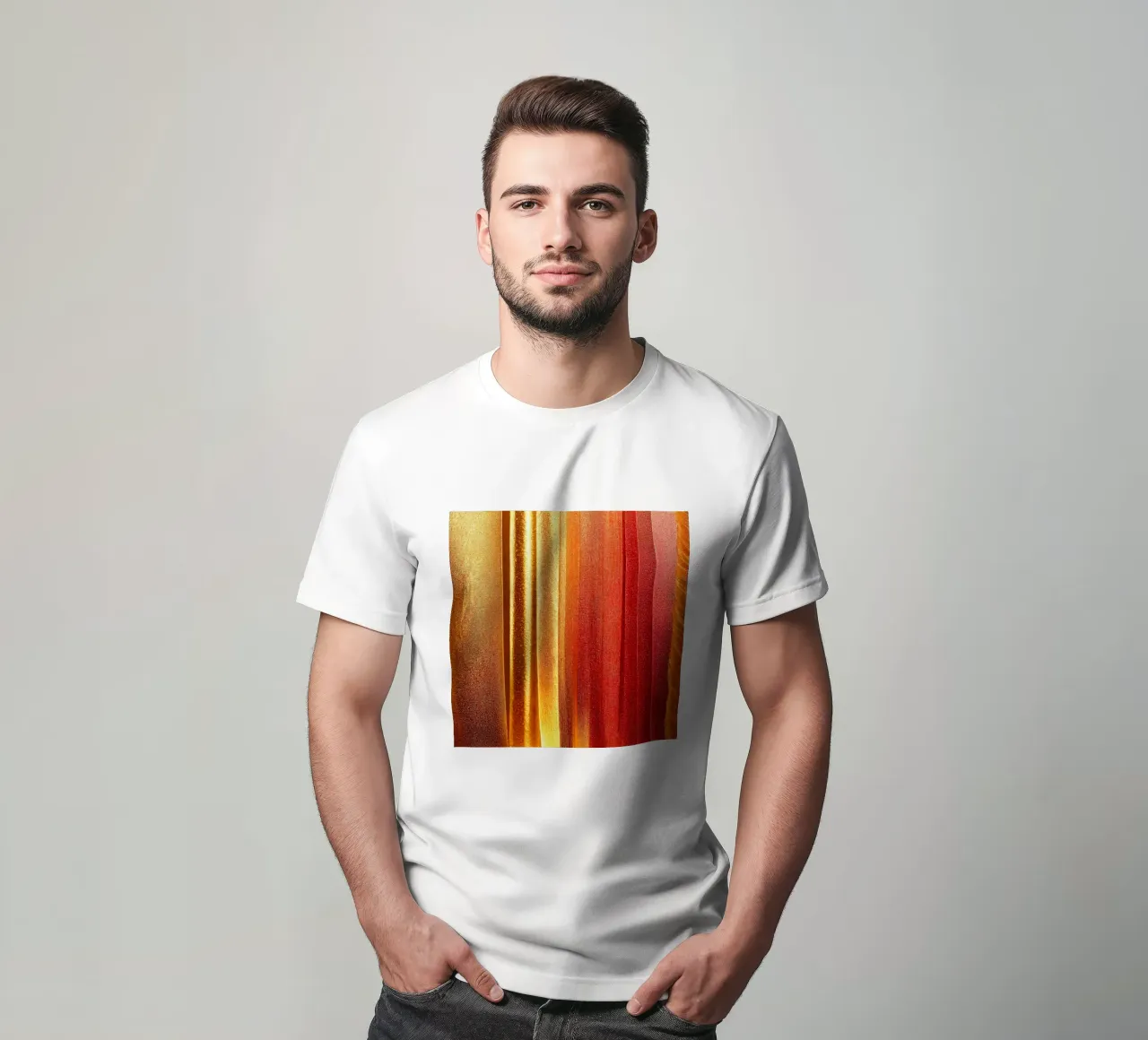 Macro Tanners Flor de Cassia camiseta de Bold Blooms