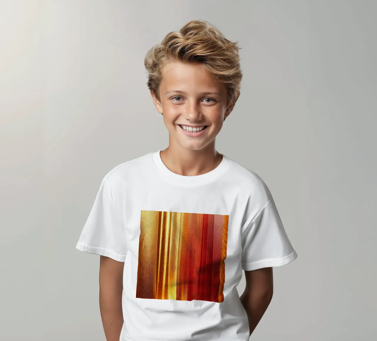 Macro Conciatori Fiore di Cassia t-shirt bambini da Bold Blooms