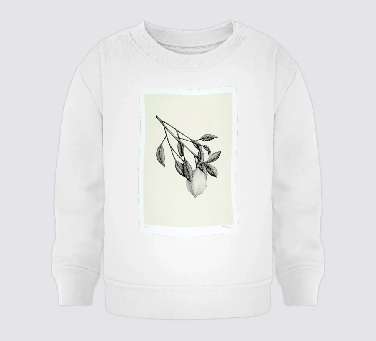 Lemon felpa neonato da Faunesque