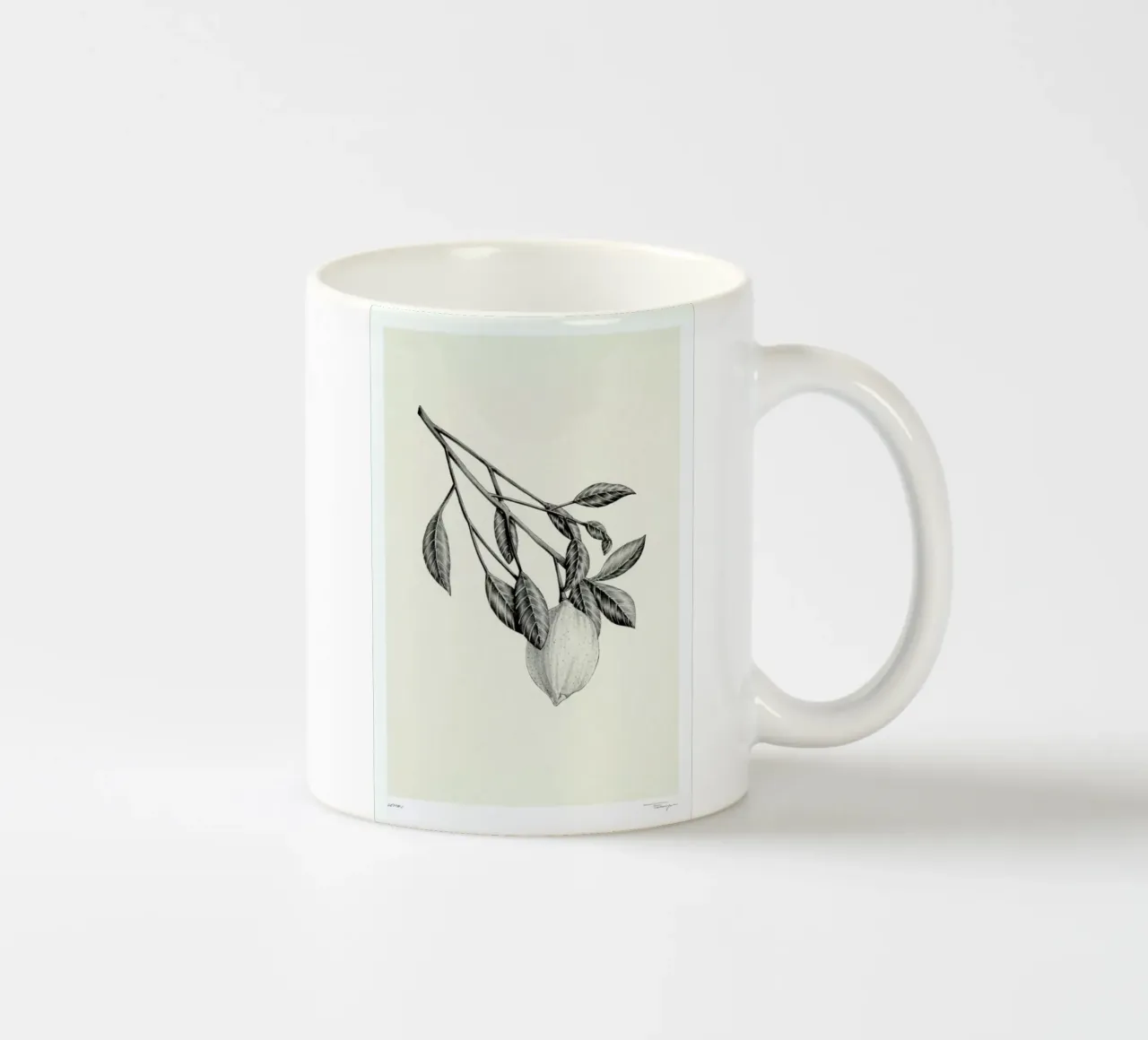 Lemon tazza in ceramica da Faunesque