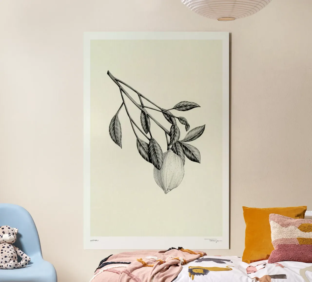 Lemon alluminio dibond da Faunesque