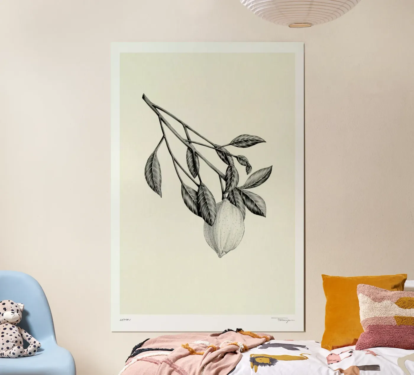 Lemon poster da Faunesque