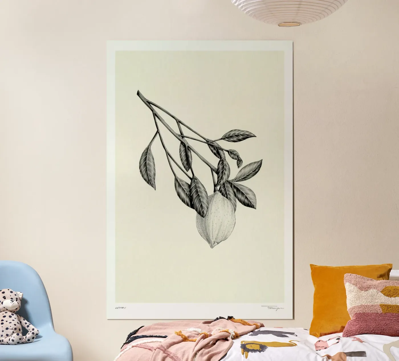 Lemon poster de Faunesque