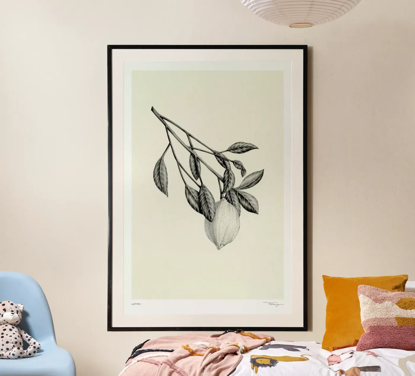 Lemon poster da Faunesque