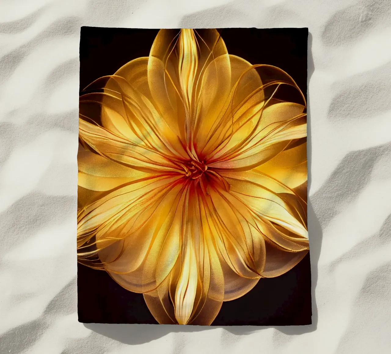 Macro Tuberose Flower telo mare da Bold Blooms