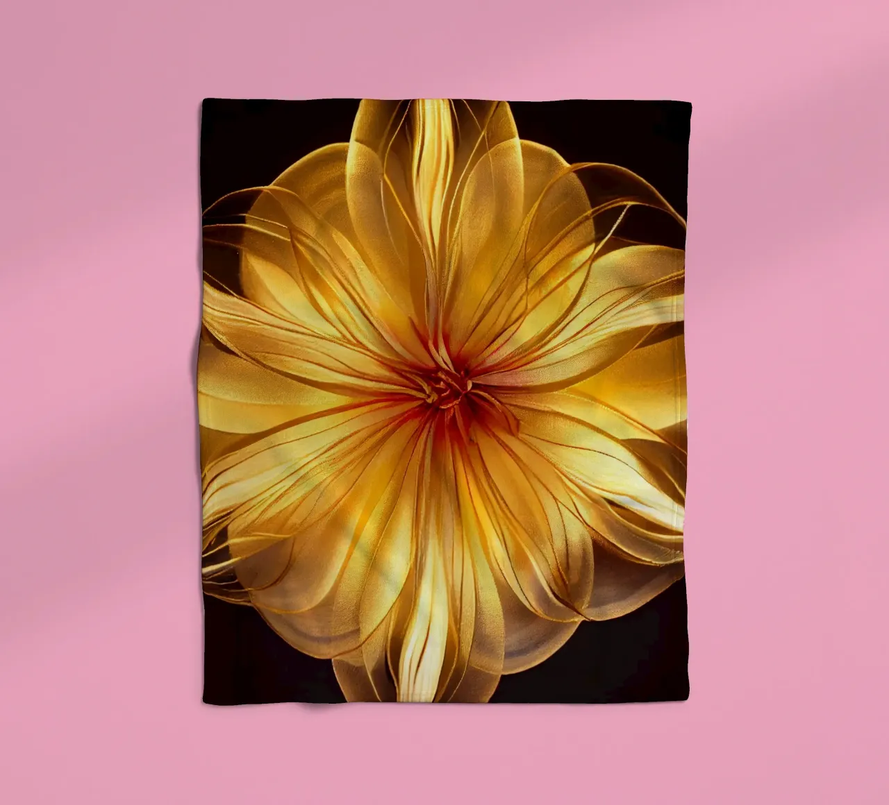 Macro Tuberose Flower coperta in pile da Bold Blooms