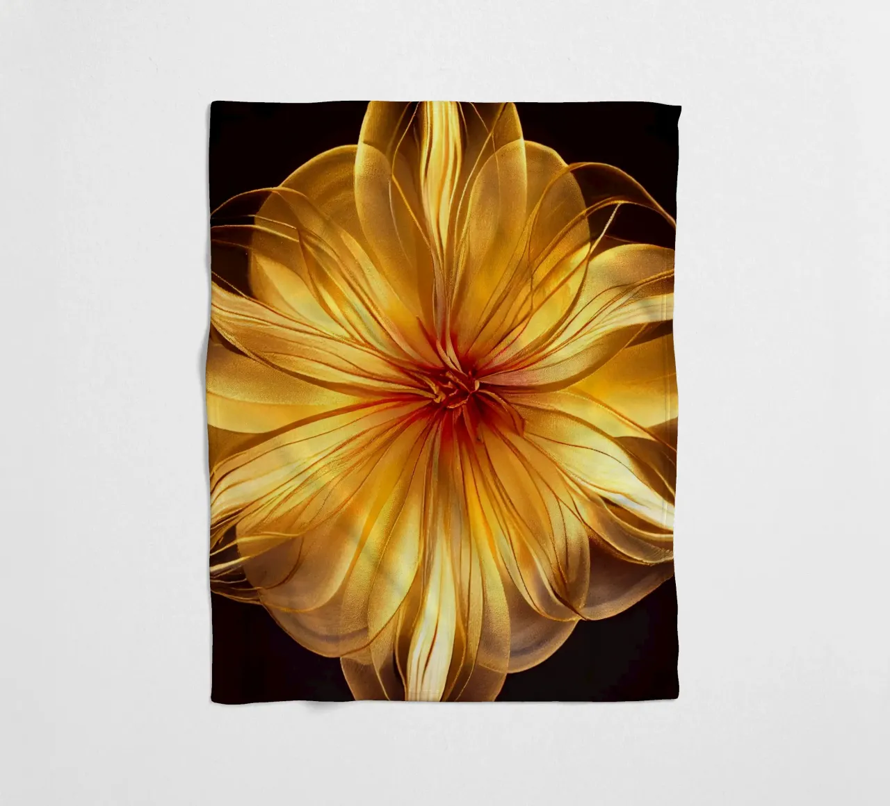 Macro Tuberose Flower coperta in pile da Bold Blooms
