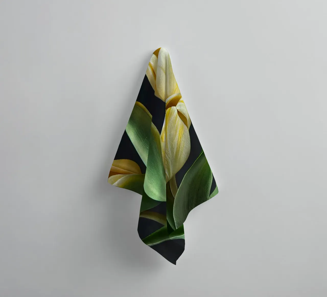 Macro Tulp Bloem badhanddoek van Bold Blooms