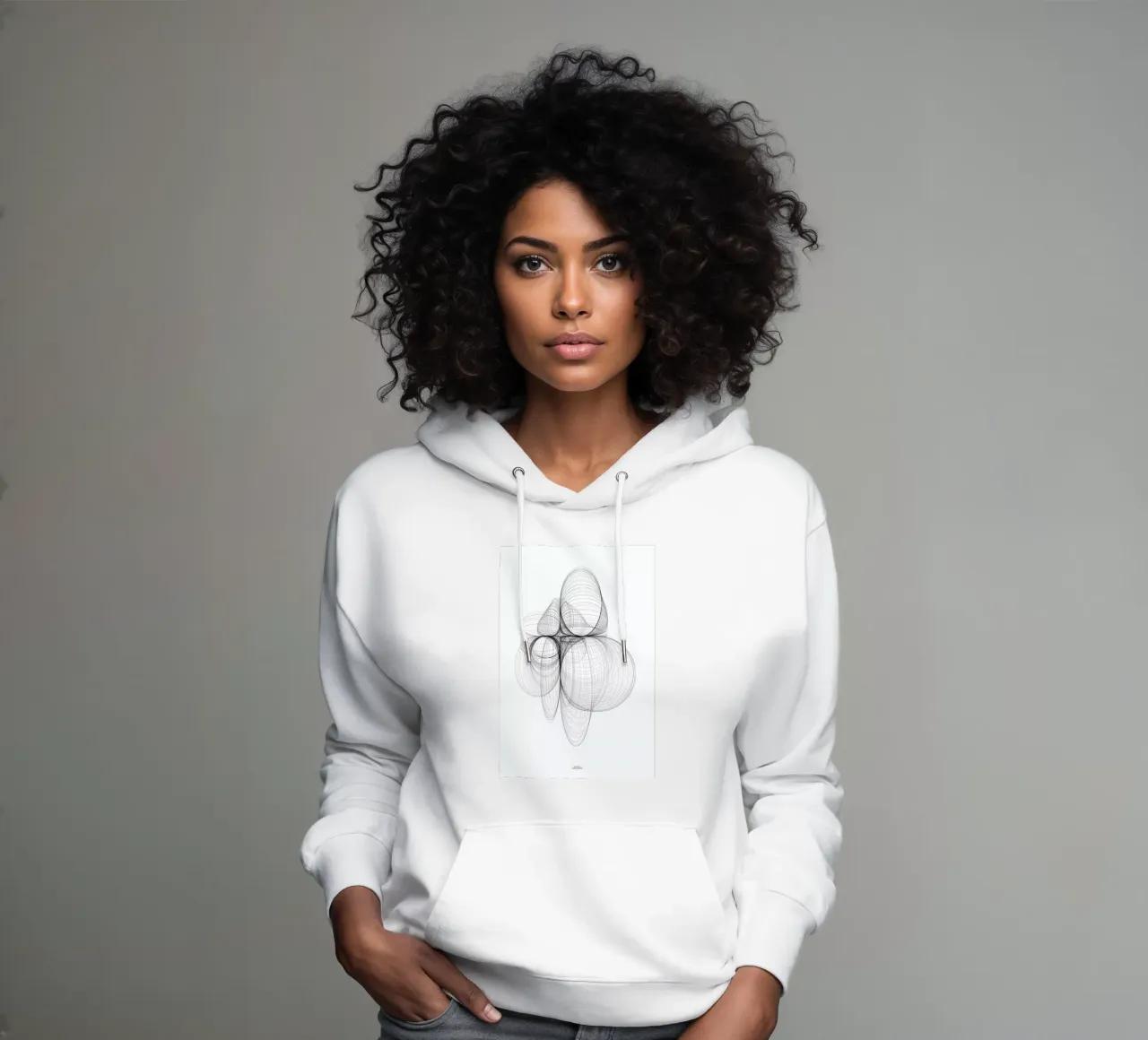 Tornadoes II felpa con cappuccio da Nordic Creators