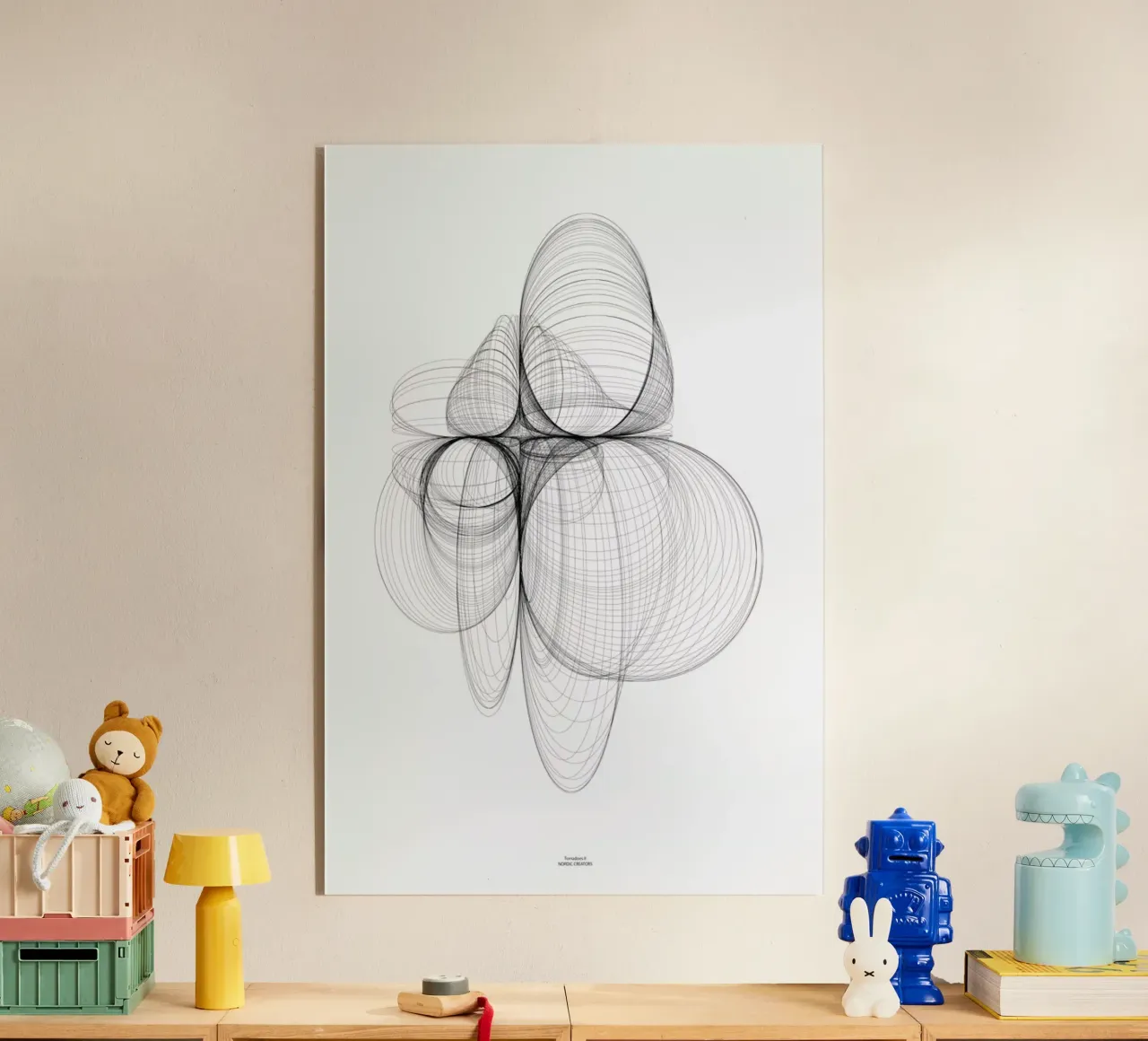 Tornadoes II plexiglass da Nordic Creators