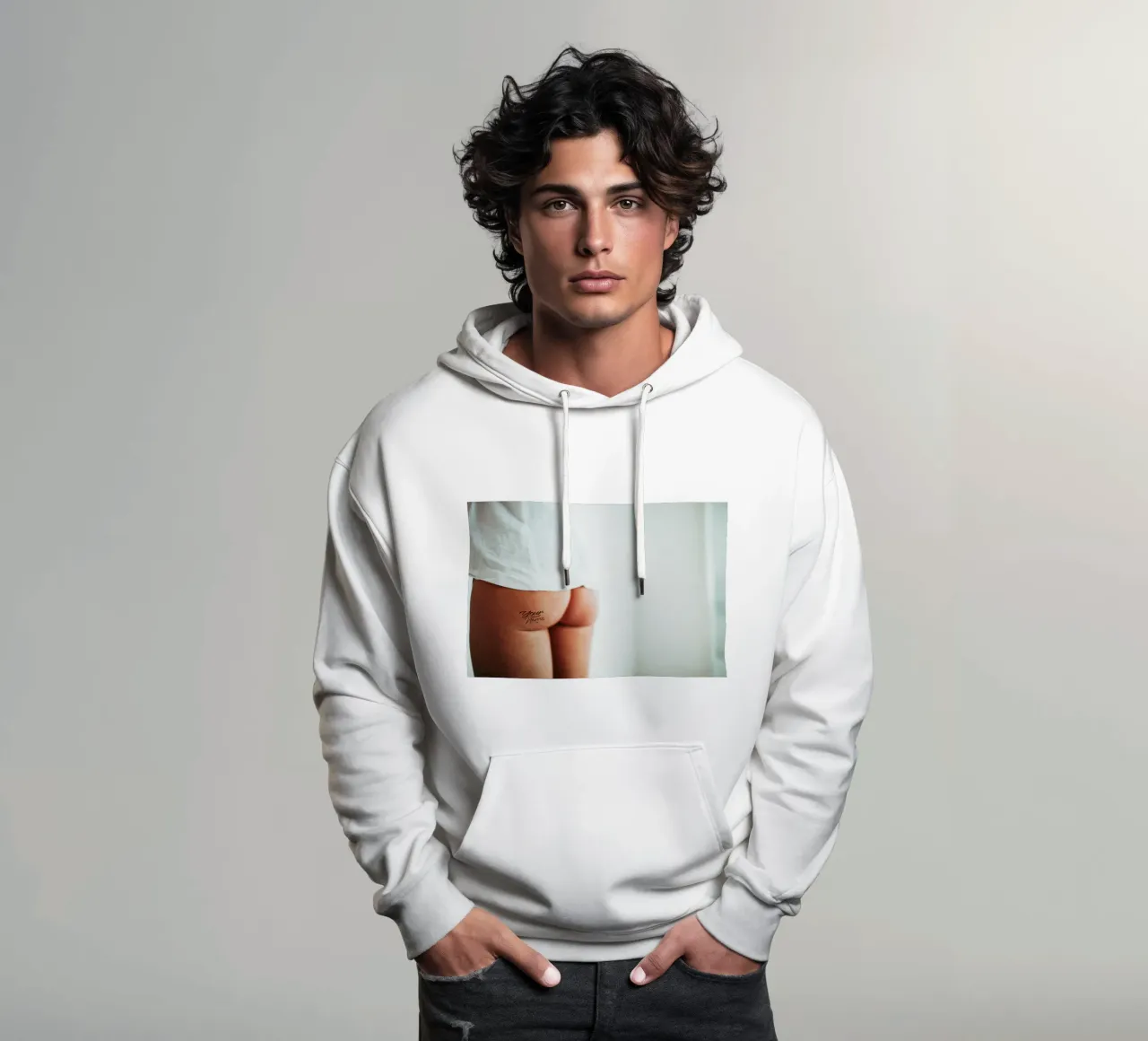 Dein Name felpa con cappuccio da Flo Klein