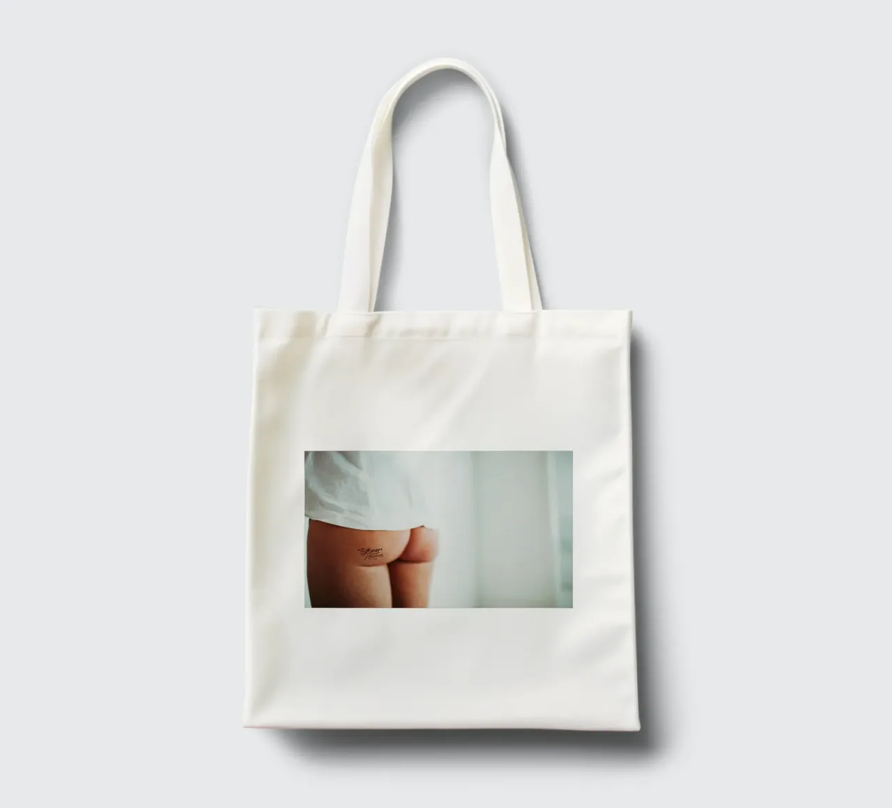 Dein Name borsa in juta da Flo Klein