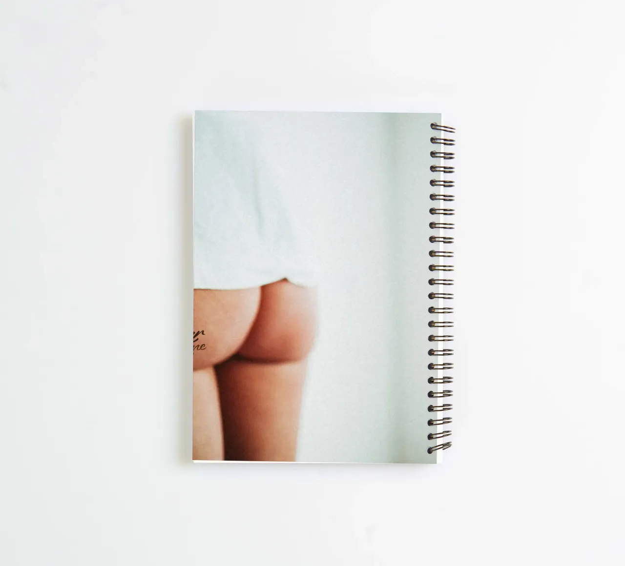 Dein Name spiral notebook by Flo Klein