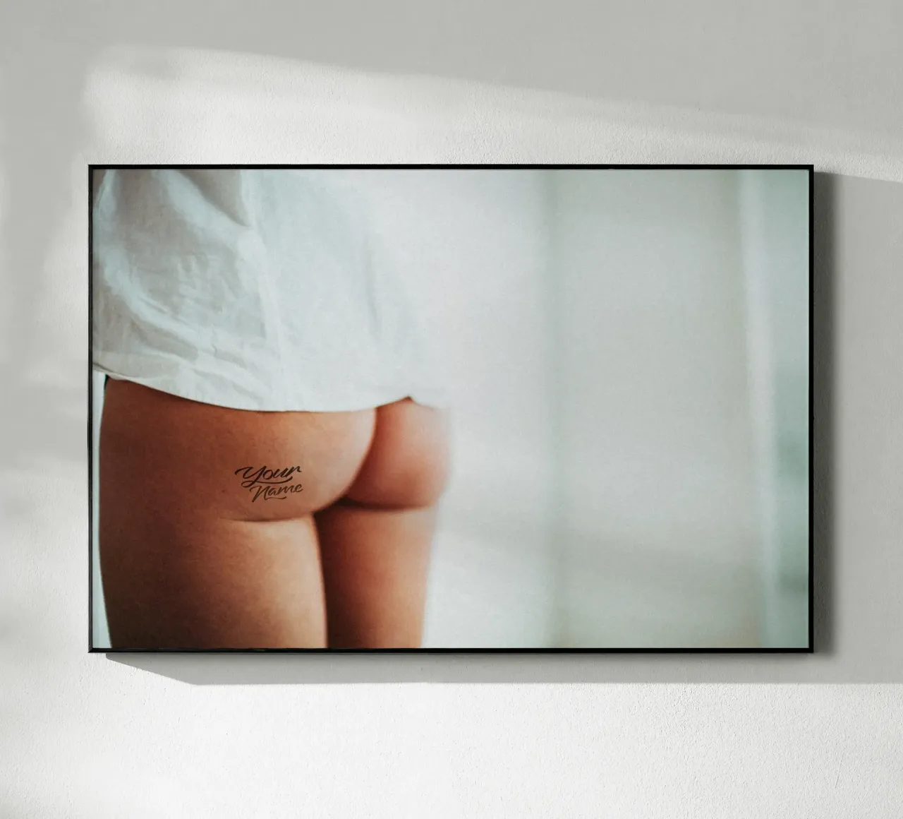 Dein Name acrylic glass by Flo Klein