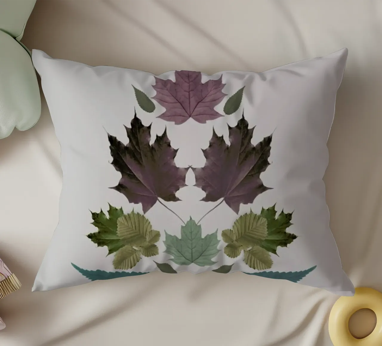 Leaves Tree cuscino da The Wall Shop