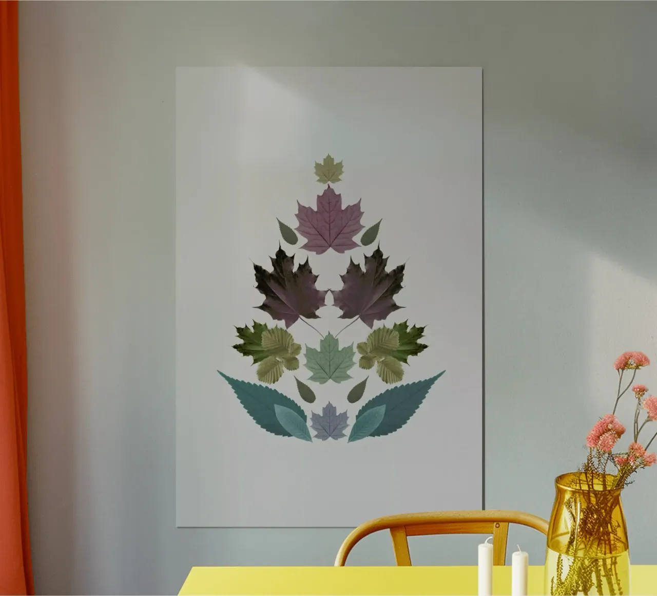 Leaves Tree carta hahnemühle da The Wall Shop