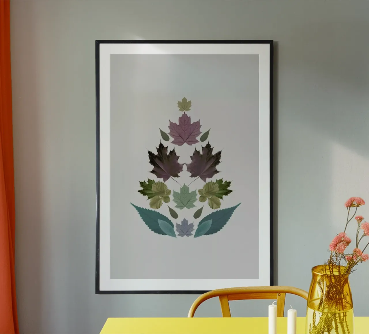 Leaves Tree carta hahnemühle da The Wall Shop