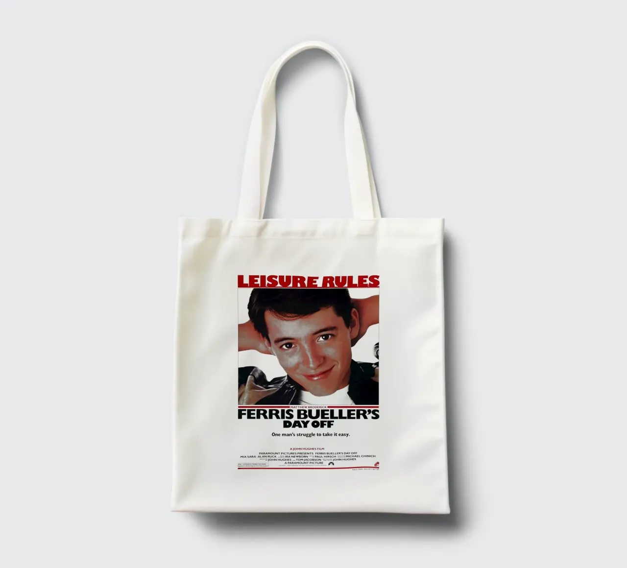 Ferris Bueller's Day Off borsa in juta da Attaboy Dsgn