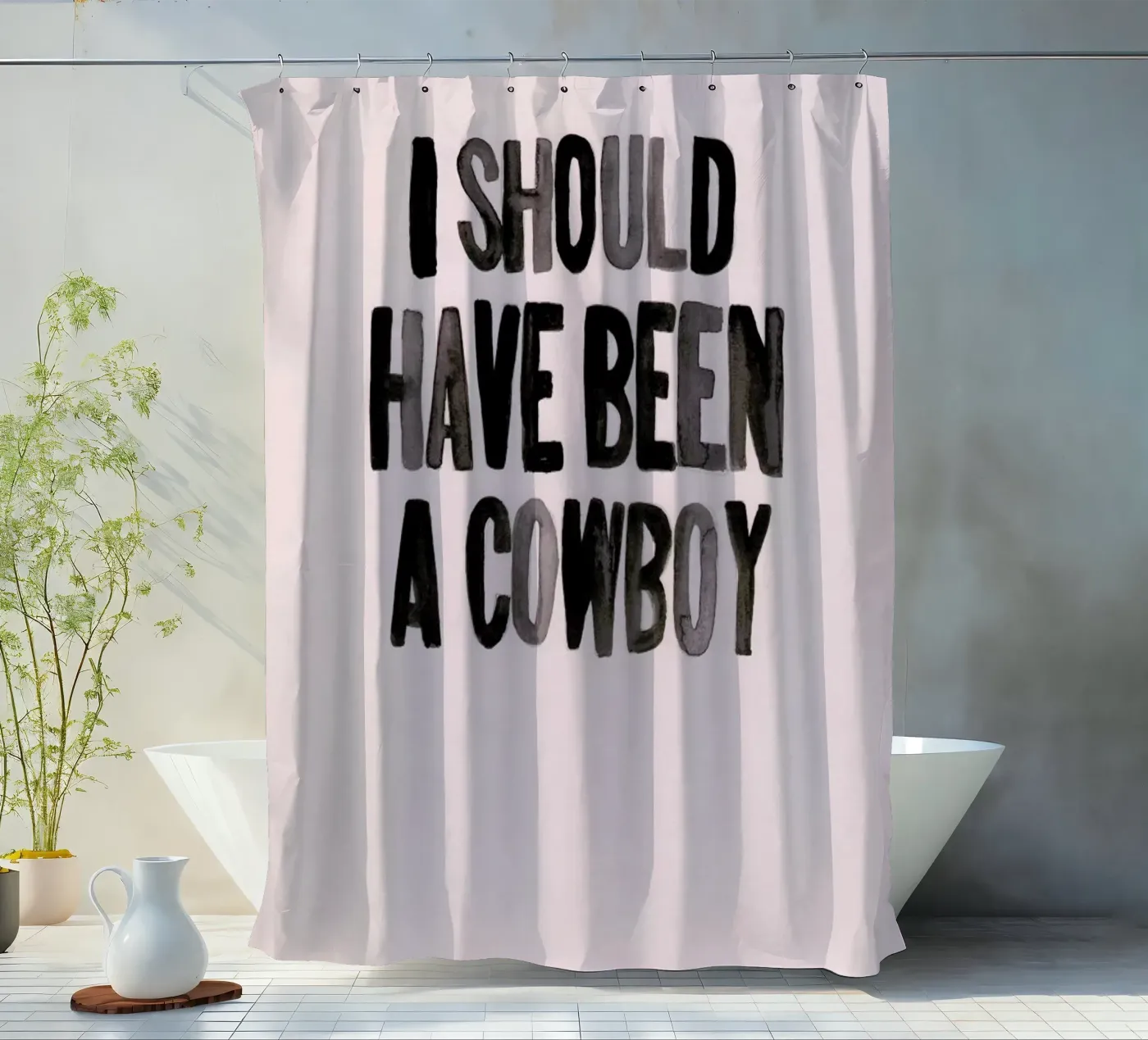 Another Time Duschvorhang von Victoria Verbaan