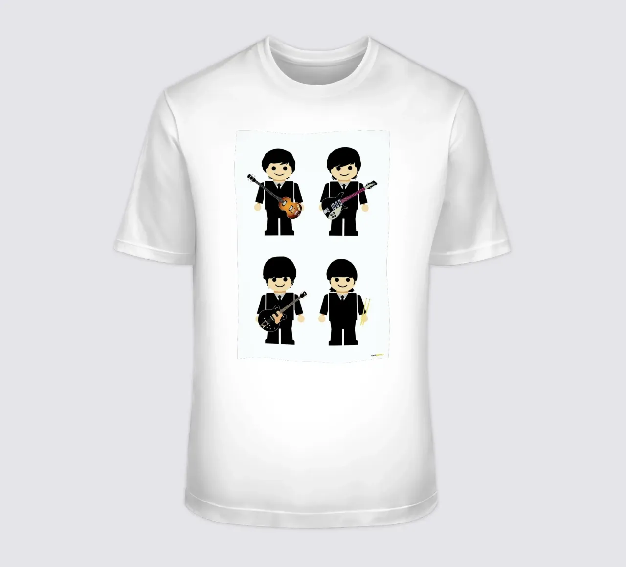 The Beatles Toy t-shirt by Rafa Gomes