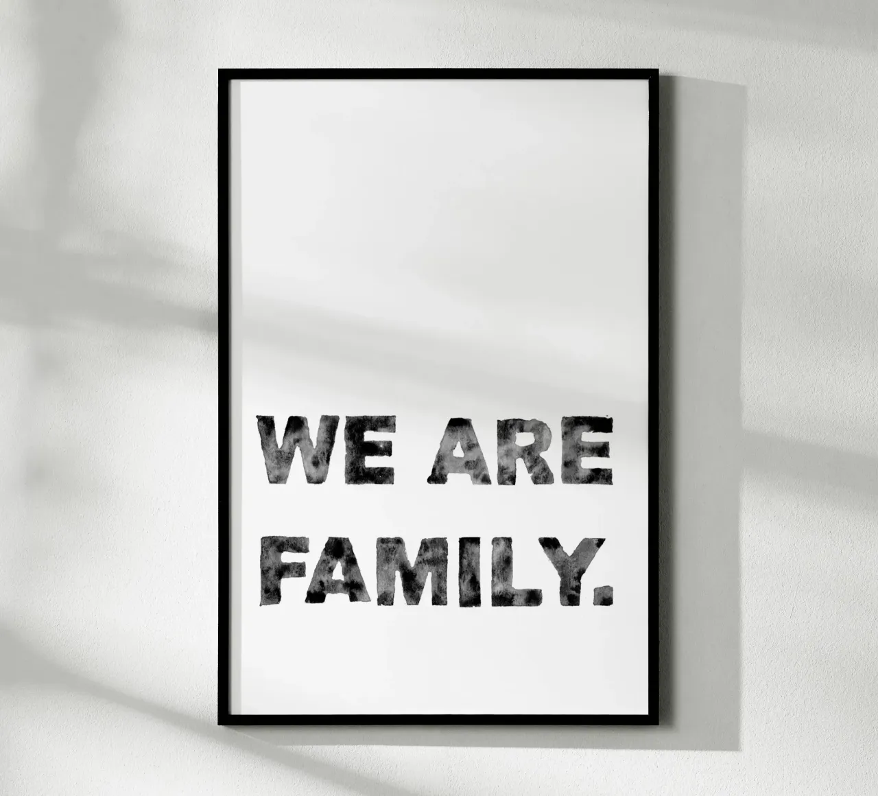 We Are Family poster da KRUTH DESIGN