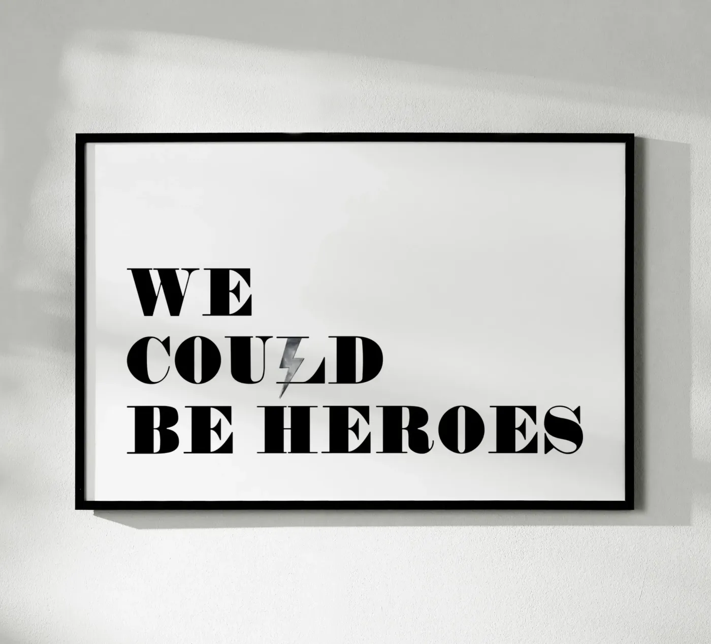 Heroes poster da KRUTH DESIGN