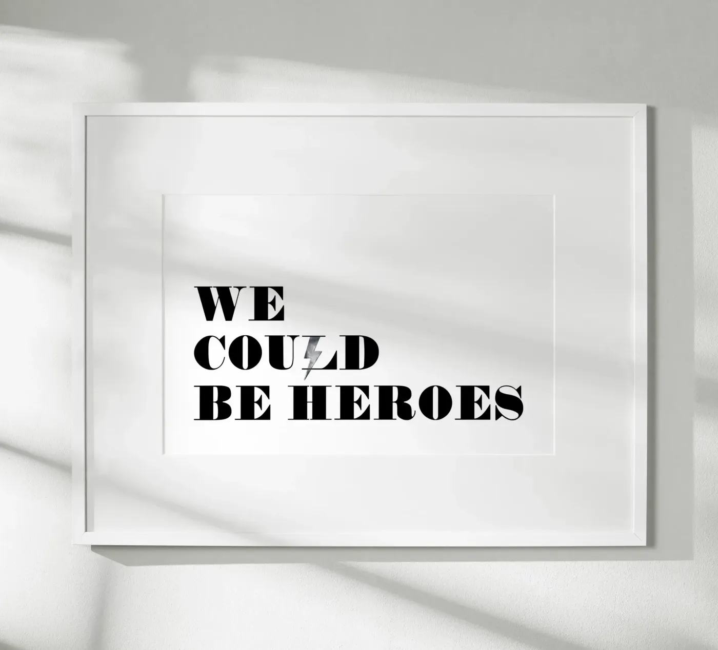 Heroes poster da KRUTH DESIGN