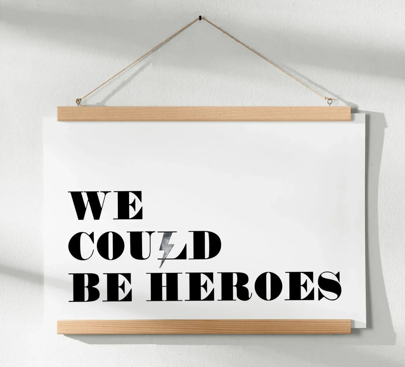 Heroes poster da KRUTH DESIGN