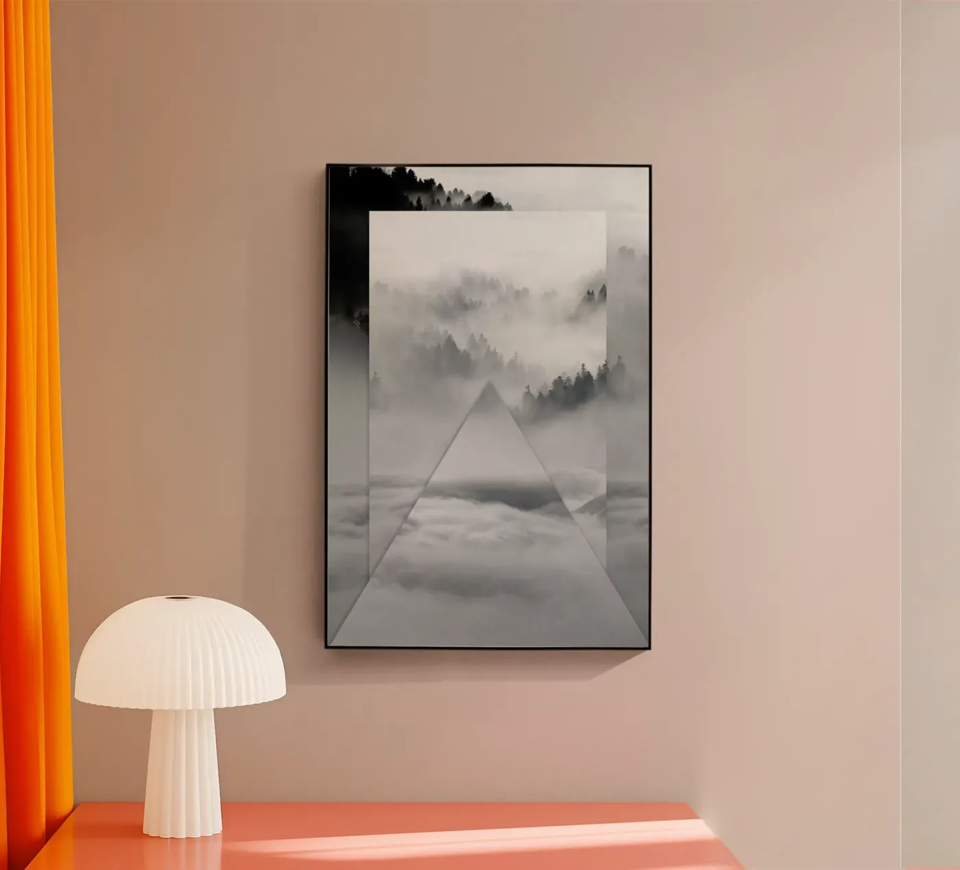Winter Mirrors acrylic glass by The Wall Shop