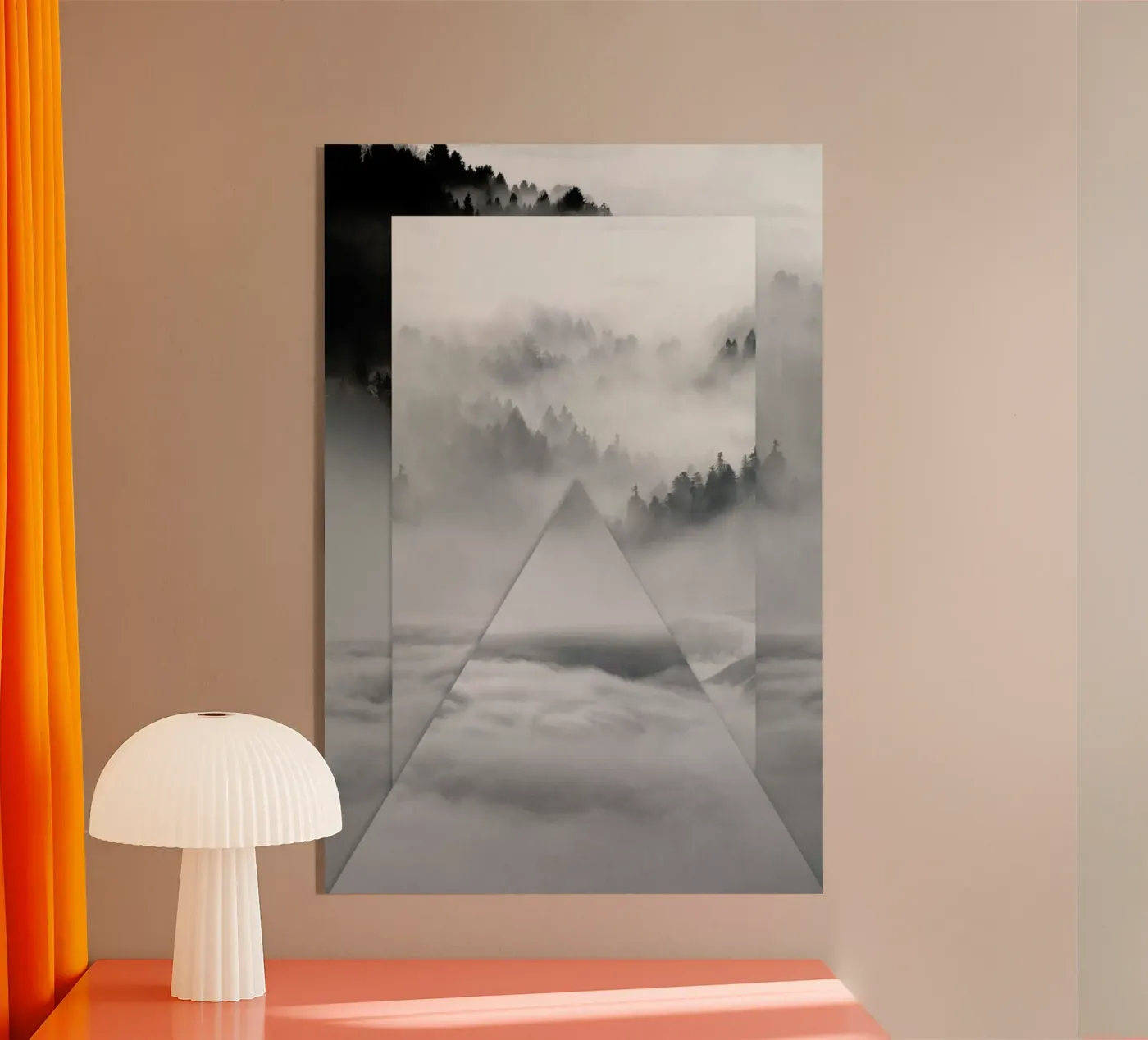Winter Mirrors acrylic glass by The Wall Shop