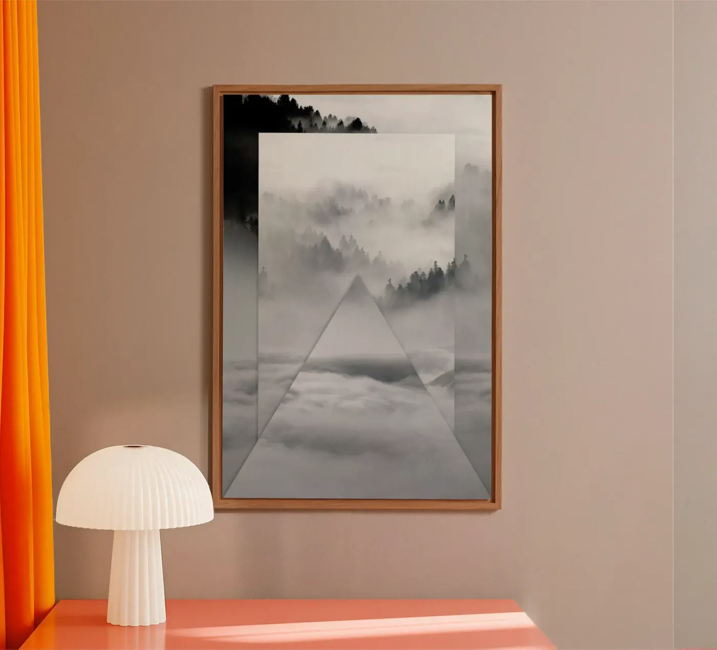 Winter Mirrors forex plate by The Wall Shop