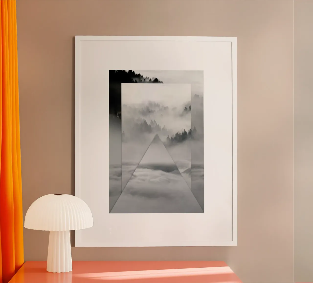 Winter Mirrors poster da The Wall Shop