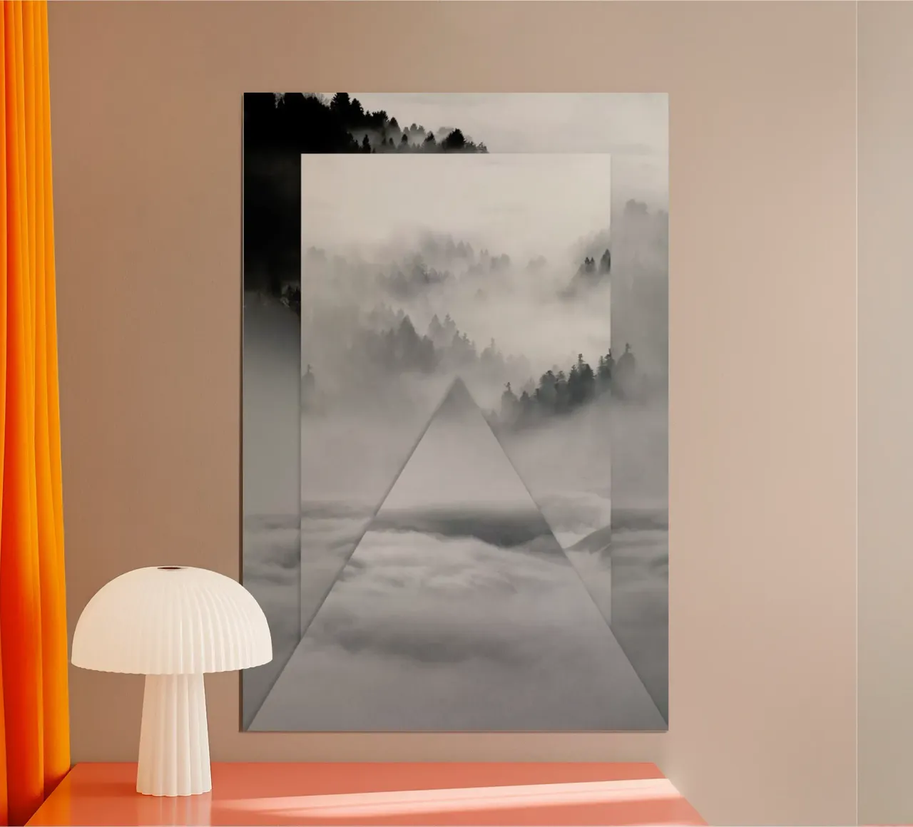 Winter Mirrors Poster von The Wall Shop
