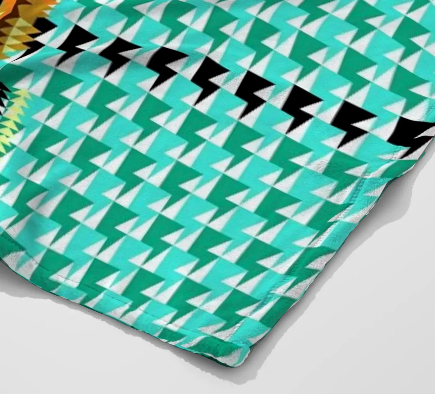 Geometric Deer coperta in pile da Chobopop