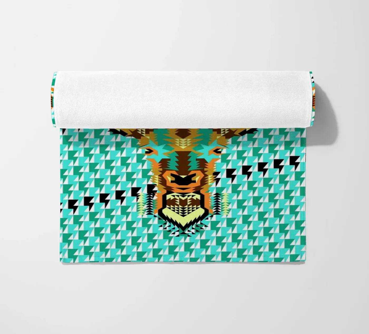 Geometric Deer telo mare da Chobopop