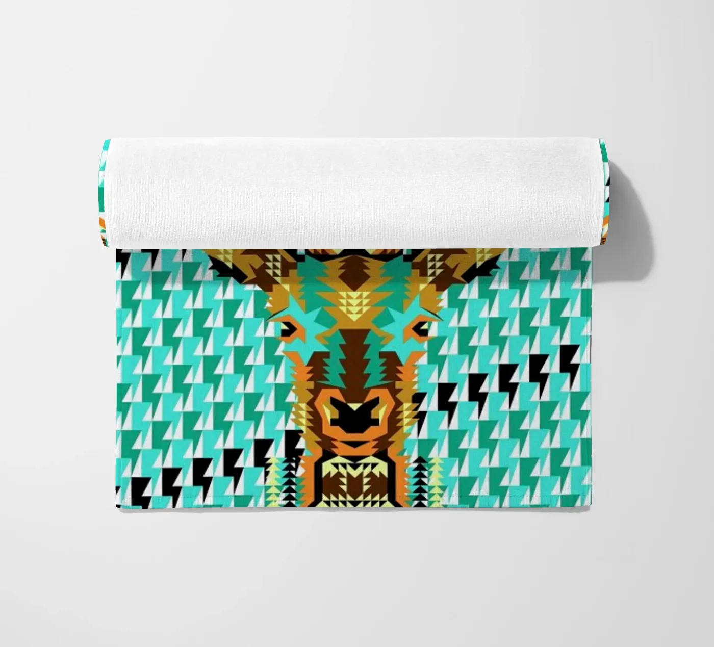 Geometric Deer telo mare da Chobopop