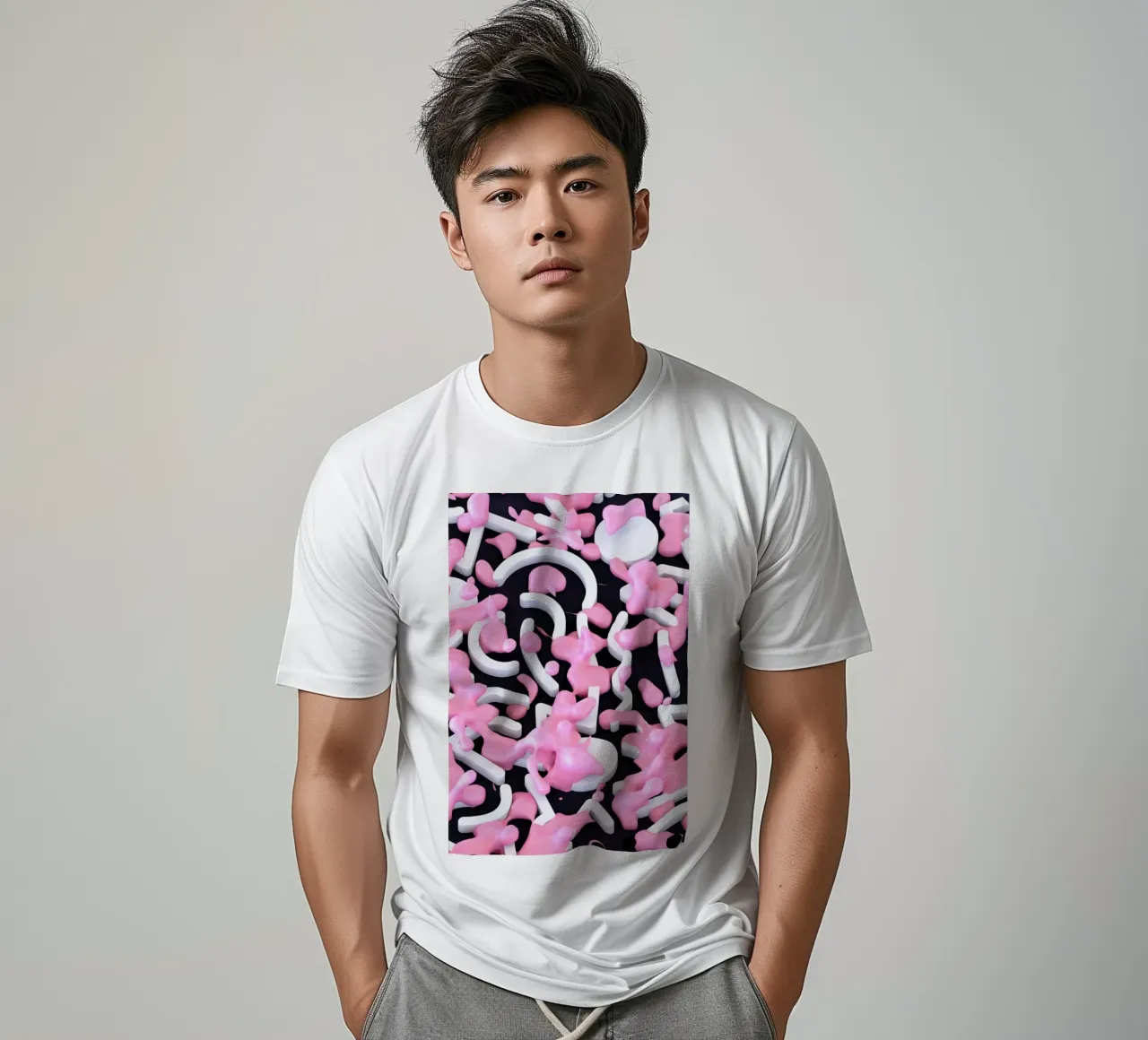 Pink Bubble t-shirt da Danny Ivan