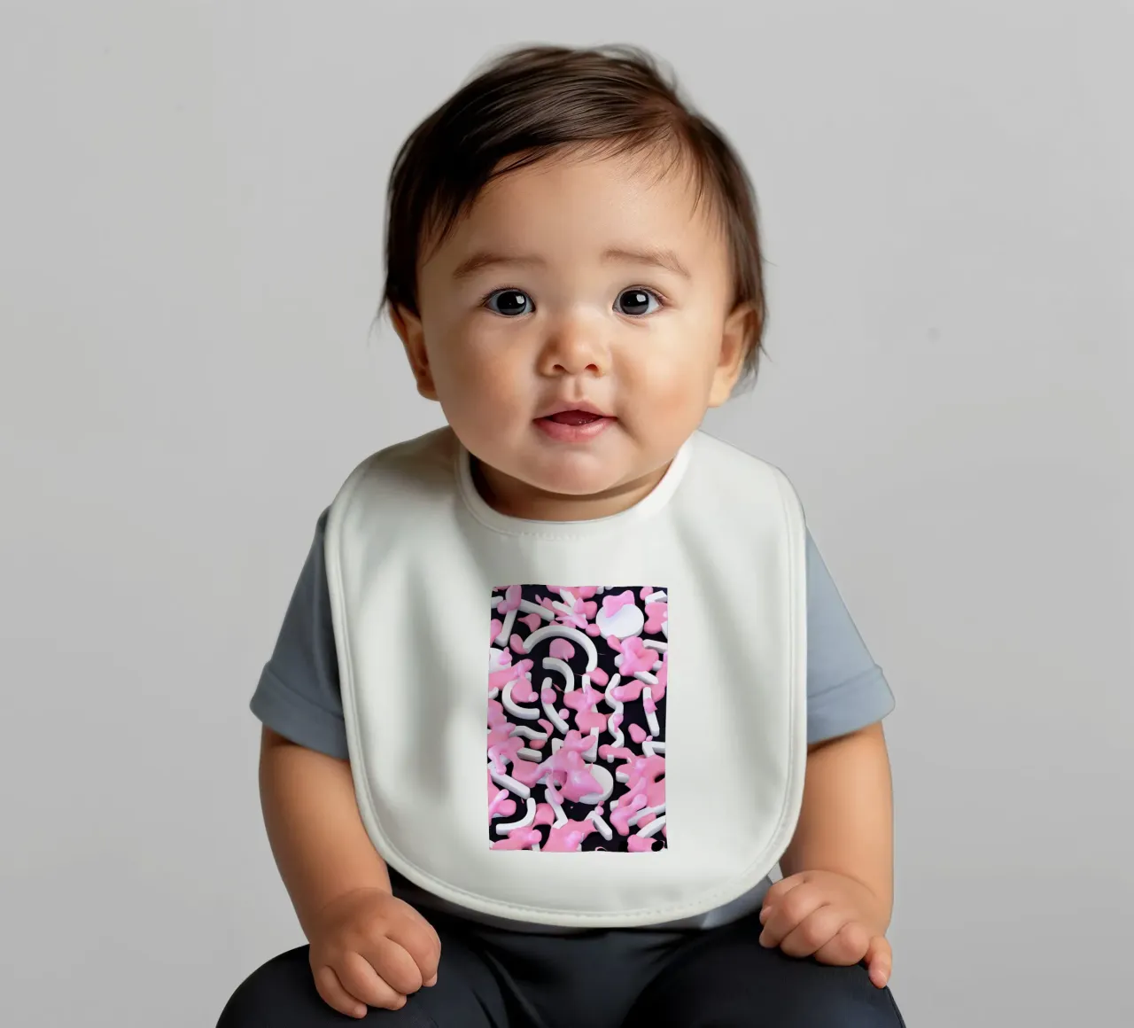 Pink Bubble bavaglino da Danny Ivan