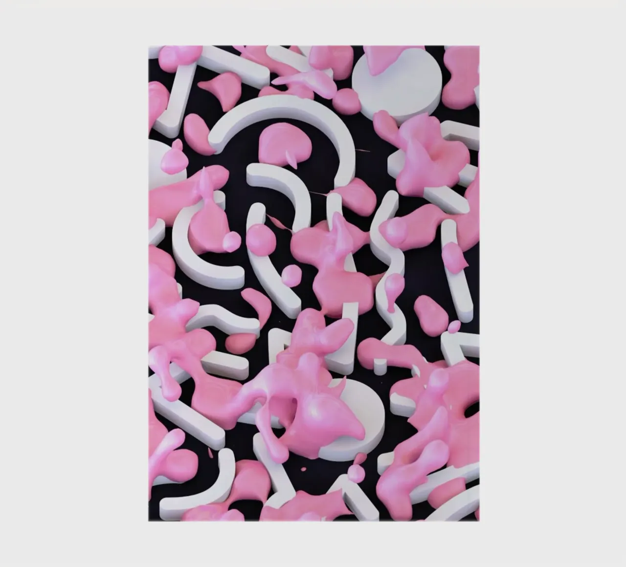 Pink Bubble notebook by Danny Ivan